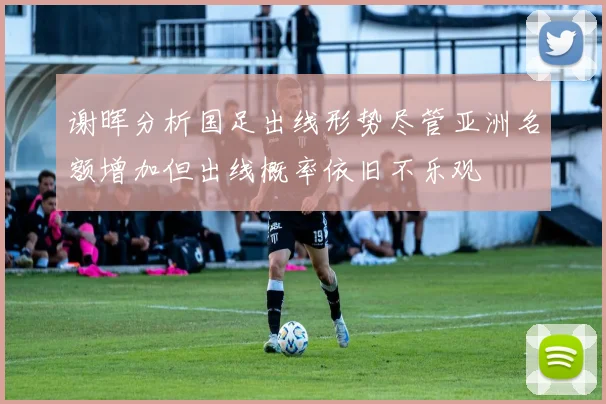 谢晖分析国足出线形势尽管亚洲名额增加但出线概率依旧不乐观