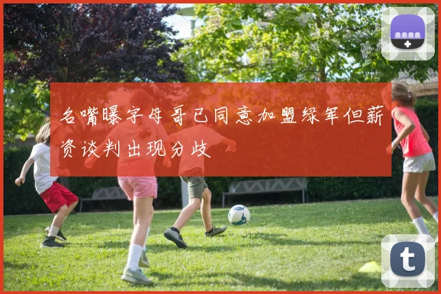 名嘴曝字母哥已同意加盟绿军但薪资谈判出现分歧
